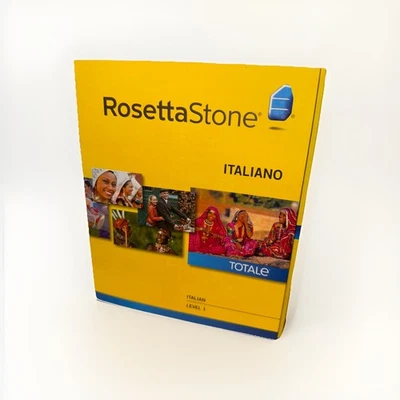 ROSETTA STONE Italian Version 4 Level 1 Italian Language CD Brand NEW Sealed. - Image 1 of 4