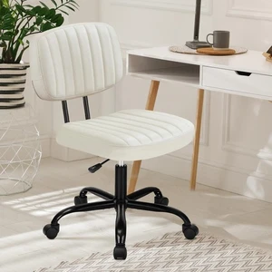 Armloser ergonomischer verstellbarer Bürostuhl für Computer Schreibtisch Heimgebrauch - Bild 1 von 4