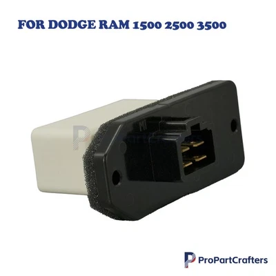 NEW For Dodge Ram 1500 2500 3500 HVAC Heater Blower Fan Resistor 68004241AA - Image 1 of 4