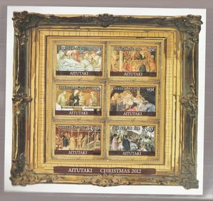 2012 Aitutaki Cook Islands Sc# 597 m/s - Christmas, Seasonal. MNH Cv$16.00 - Picture 1 of 1