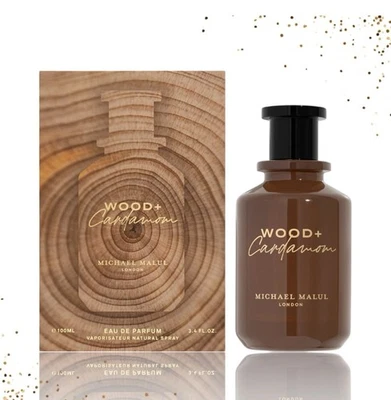 Michael Malul London Wood + Cardamom Eau de Parfum Spray for Men 3.4 OZ / 100ML - Image 1 of 2