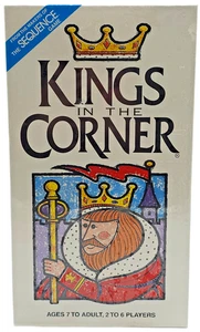 Juego de Cartas Kings in the Corner Jax Solitario Grupo Estilo Vintage 1996 - Imagen 1 de 4