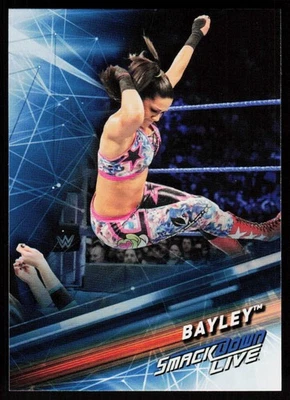 2019 Topps WWE SmackDown Live Bayley #7 WRESTLING CARD - Image 1 of 2
