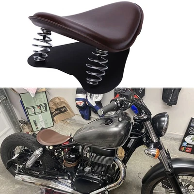 For Suzuki Boulevard S40 Intruder Bobber Motorcycle Solo Seat Springs Saddle - Image 1 of 4