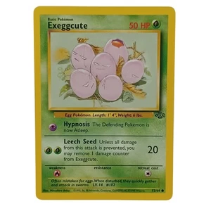 Exeggcute 52/64 PokemoJungle Unlimited WOTC 1999 Pokemon Common Card NM - Picture 1 of 2