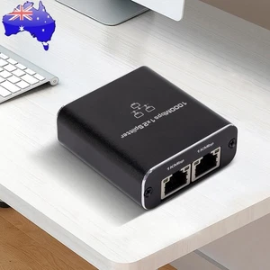RJ45 Splitter 1 in 2 Out High Speed Network Splitter for PC Laptop TV Box Router - Afbeelding 1 van 12