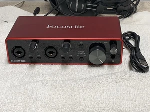 Focusrite Scarlett 2i2 3rd Gen. USB Audio Interface 2-channel Never Used!! - Picture 1 of 8