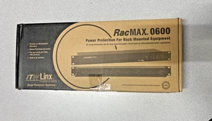 GRM0600-80 ITW LINX RACMAX 0600 8 AC Outlets Rack Mountable NEW - Afbeelding 1 van 4