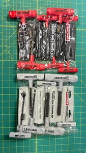 Craftsman USA Metric/SAE  T-Handle Hex Allen Wrench Set Cushion Grip 46297 46298 - Picture 1 of 16
