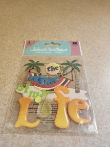 Jolee's Boutique~Time of My Life/Tropical~Dimensional Stickers - Picture 1 of 1