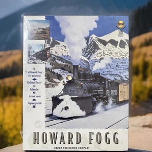 Vintage Howard Fogg Railroading Themed Software Screen Saver Calendar Win 3.1+ - Picture 1 of 4