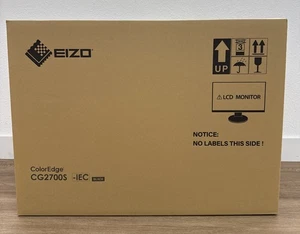 EIZO ColorEdge CG2700S-BK 27 Class WQHD LCD Monitor - 16:9 - Black" CG2700IECBK - Picture 1 of 5