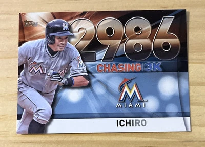 2016 Topps - Chasing 3000 #3000-56 Ichiro Suzuki MLB HOF - Image 1 of 2