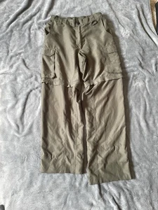 Boy Scouts Of America Official Uniform Switchback Pants Small Relaxed Fit Green - Picture 1 of 5