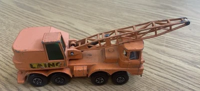Vintage Matchbox Super Kings K-12 Laing Mobile Crane - Made In England By Lesney - Image 1 of 4