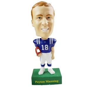 Peyton Manning 2001 NFL Edition Play Makers By Upper Deck 7" Bobble Head Figure - Picture 1 of 9