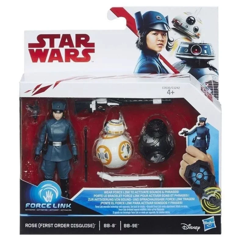 Star Wars Force Link Figure 2 Pack Rose (First Order Disguise) + BB-8 + BB-9E - Image 1 of 2