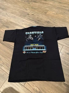 Vintage 90s Single Stitch Nashville Country Music Fan Fair Tennessee Shirt XL - Bild 1 von 9