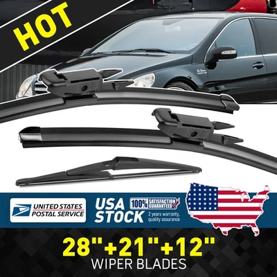 Limpiaparabrisas delantero + trasero 28"+21"+12" para Mercedes-Benz ML350 06-11 Foto 1 de 4