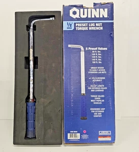 QUINN 58628 Chiave dinamometrica dado di azionamento 1/2'' coppia 80, 160 piedi libbre - Foto 1 di 4
