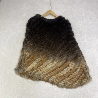 Pullover Fourrures Grenier Pelo de Conejo Pancho Ombré Lujo O/S Foto 1 de 4