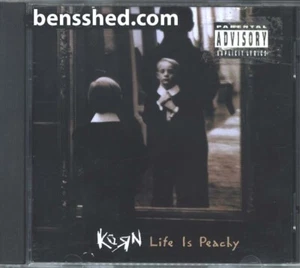 KORN "LIFE IS PEACHY" ORIGINAL 1996 CD ALBUM - Picture 1 of 2