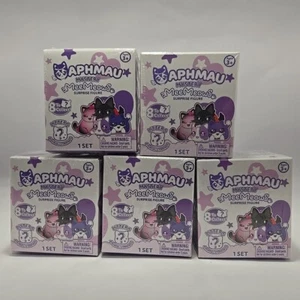APHMAU Mystery Meemeows Surpirse Figure Litter 5 lotto di 5 figurine nuove - Foto 1 di 8
