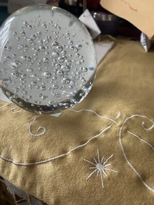 Glasblase Briefbeschwerer Brandneu - Bild 1 von 3