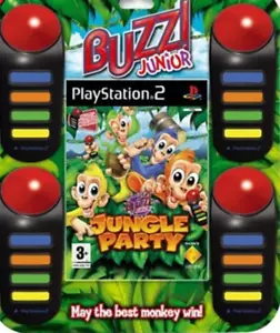 Buzz Junior Jungle Party with Buzzers - Sony PlayStation 2 PS2 Action Video Game - Picture 1 of 1