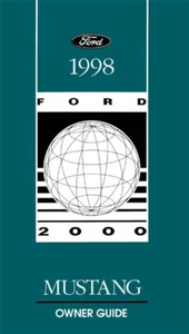 1998 Ford Mustang Owners Manual User Guide Reference Operator Book Fuse Guide OE - Bild 1 von 1