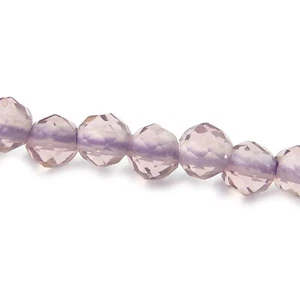 Perlen aus Quarz (synthetisch) lila ca. 1,8 mm ca. 210 Stück nenad-design R072 - Bild 1 von 10