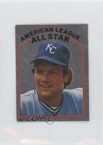 1981 Topps Stickers George Brett #243 HOF