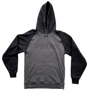 NSTA Under Armour Storm Mens Hoodie Sweatshirt Gray Black Size S Small - Picture 1 of 4