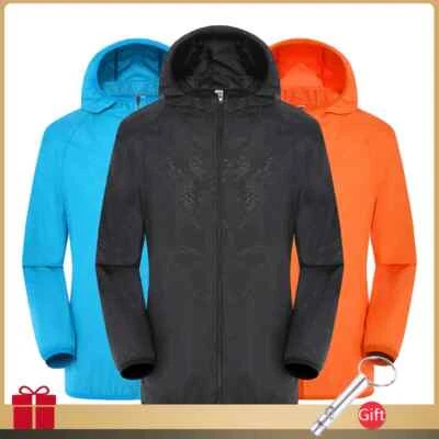 Hombres Mujeres Impermeable Protección Solar Ropa Pesca Caza Ropa Secado Rápido Foto 1 de 4