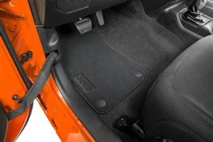 JEEP Gladiator JT Pickup Floor Mats Black 6LJ74TX7AA OEM Excellent Condition - Picture 1 of 3