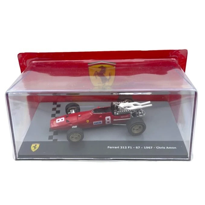 Modellino F1 Atlas Edicola 1/43 Ferrari 312 F1-67 # 8 C. Amon - Immagine 1 di 1