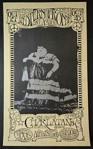 Stanley Mouse 1966 Original 1st Print AOR 2.200 Charlatans Fat F_ck AOR Poster - Picture 1 of 7