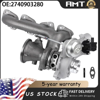 Turbo Turbocharger For Mercedes-Benz C300 C350e E300 GLC300 SLC300 2740903580 Foto 1 de 4
