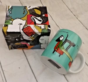 STUFF AND NONESENSE BY CARRINA ROTHWELL MUG DON,T MIND ME - Picture 1 of 3