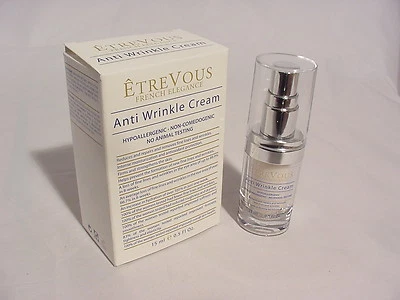 ETREVOUS ETRE VOUS FRENCH ELEGANCE ANTI WRINKLE CREAM 0.5 OZ. NEW IN BOX! #D271 - Image 1 of 2