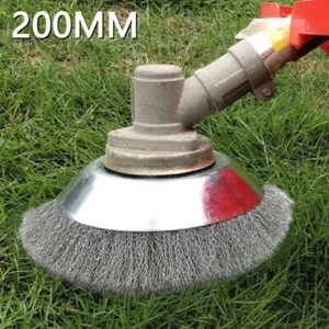 Profi Unkrautbürste Wildkrautbürste Fugenbürste Motorsense 25,4x200mm Weich - Bild 1 von 12