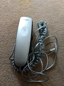 Binatone Touch Tone Trend 0119 Slimline Telephone - Silver & Black - Picture 1 of 5