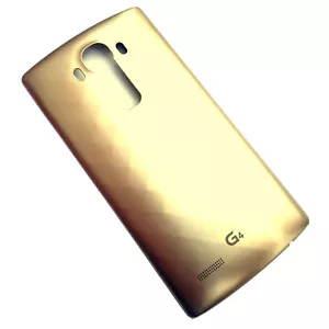 LG G4 H815 rear battery cover+NFC antenna Gold back housing Genuine - Picture 1 of 2