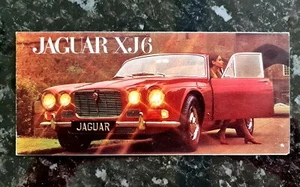 Small Format Jaguar XJ6 Fold Out Mini Brochure From 1971 - Picture 1 of 5