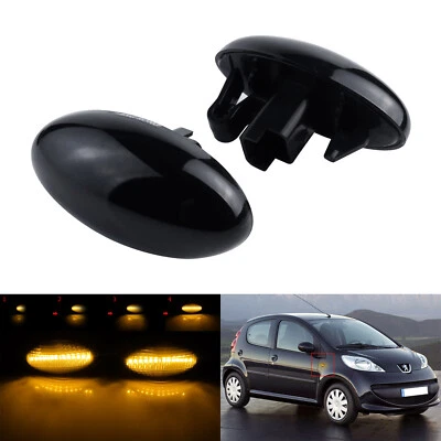 LED Seitenblinker Blinker Seitenleuchten für Citroën C1 C5 Peugeot 107 206 307 - Bild 1 von 4