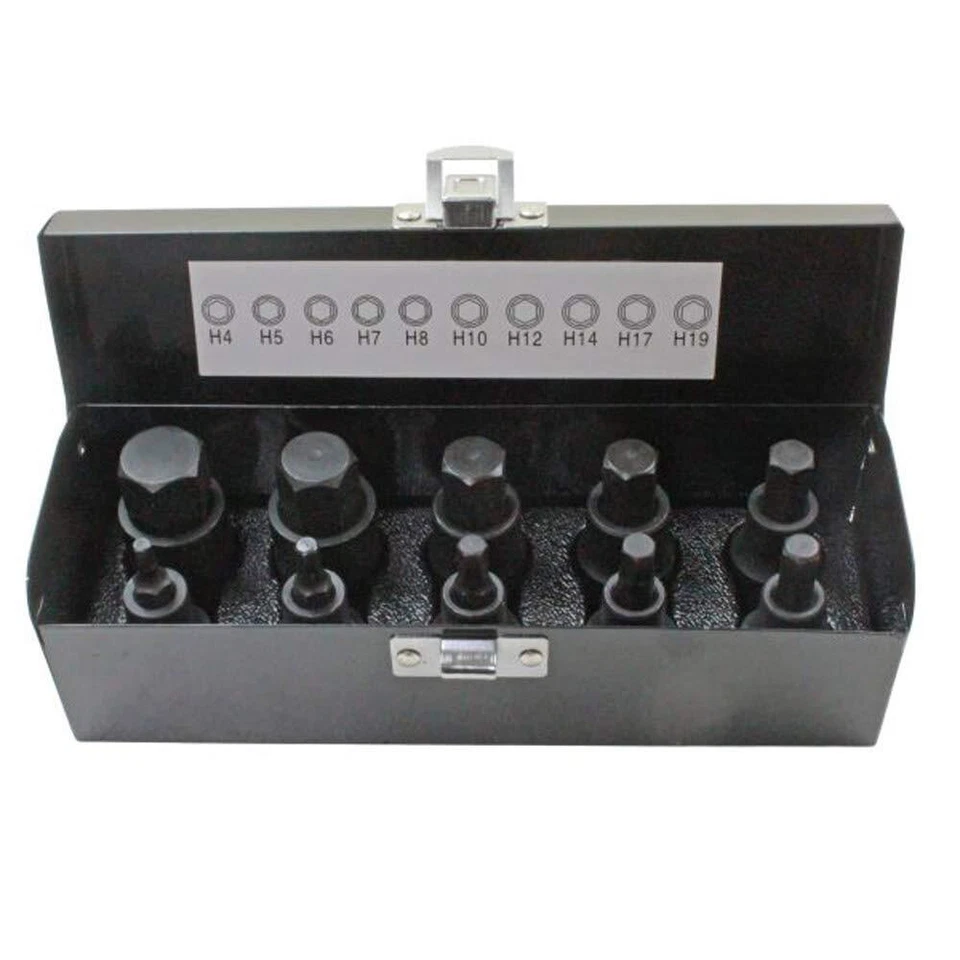 US ProImpact Bit Juego de tuercas 1/51cm Accionamiento 4mm a 19mm Llave Allen B166 Foto 1 de 4