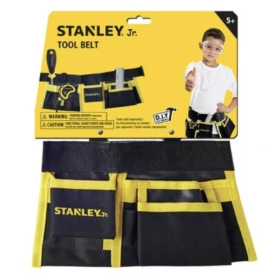 Stanley Jr.. - Tool Belt, Tools Ages 5+ T010M-SY UK Fast Delivery 🚚 💨