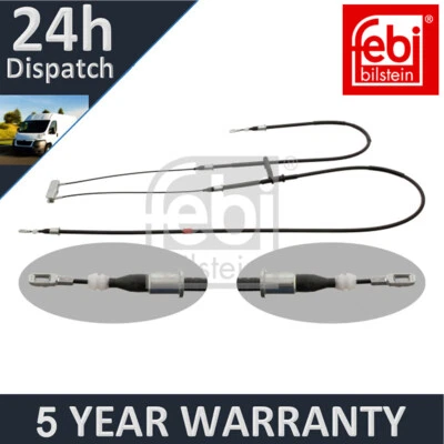 Cable de freno de mano trasero Febi 4543104 se adapta a Saab 9-3 900 2.0 2.2 D 2.3 2.5 Foto 1 de 2