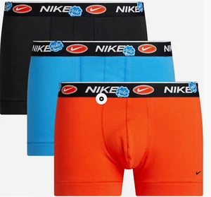HERREN NIKE ALLDAY BAUMWOLLE STRETCH-KOFFER SHORTY 3ER-PACK BOXER UK M L XL NEU BRB - Bild 1 von 2