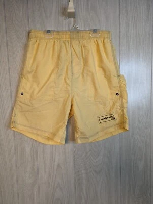 Hook & Tackle Mens Blue Nylon Lined Fishing Swim Trunks Shorts Size Small s - Изображение 1 из 4